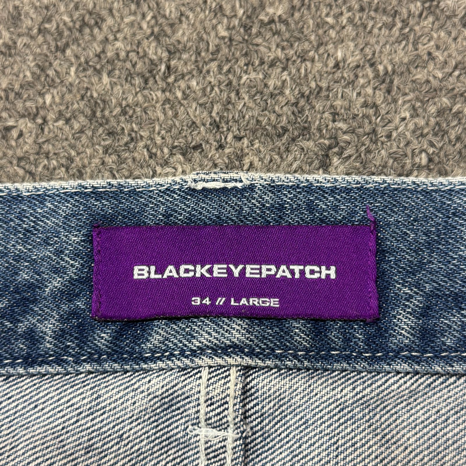 Black Eye Patch 25SS ドラゴンハーフデニムパンツ ショーツ ジーンズ 