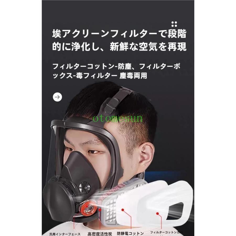 ハイスコ−プV型（粉塵、防毒）マスク 防毒防塵マスク 火山灰 防塵ゴーグル PM2.5 防塵 マスク