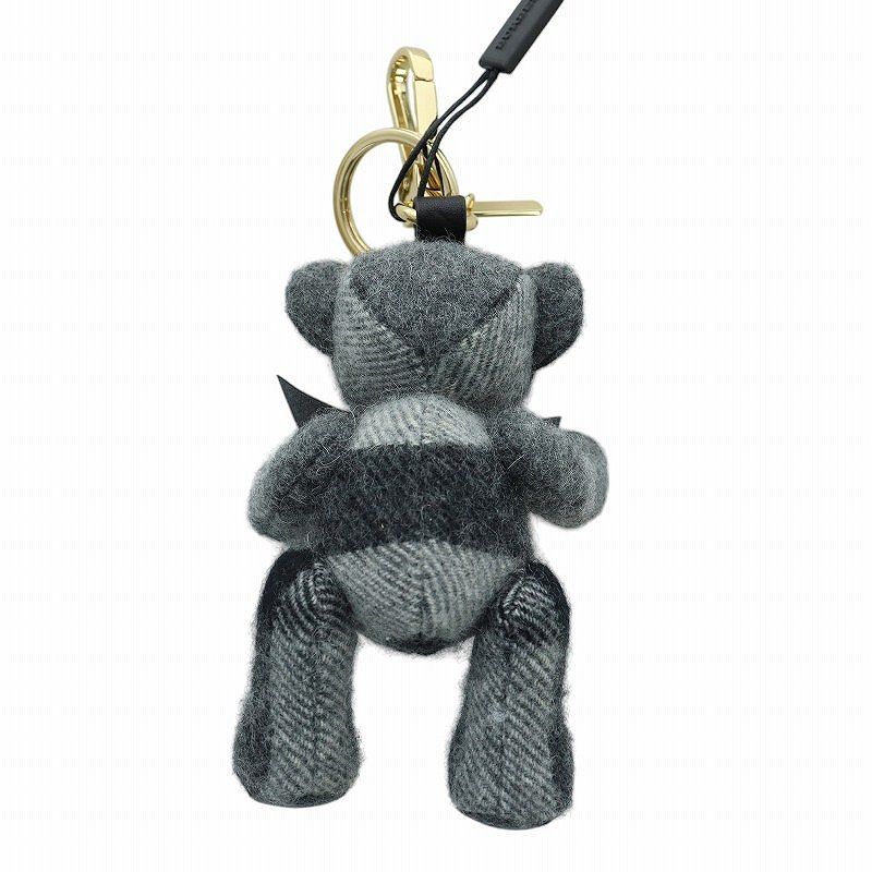 バーバリー BURBERRY キーホルダー タグ付き キーリング チャーム ロゴ 