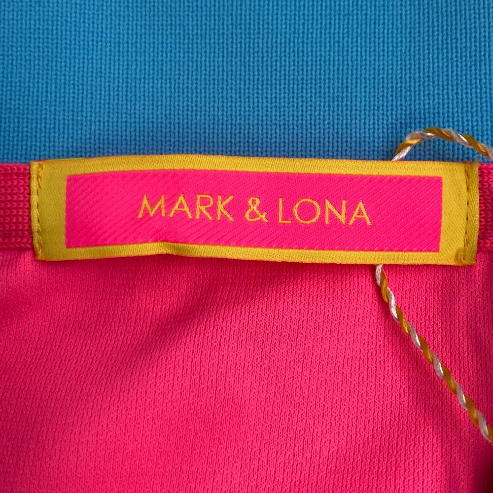サイズ：38 MARK&amp;LONA マークアンドロナ  ノースリーブワンピース  ピンク系 [240003001624] ゴルフウェア レディース ストスト MARK&LONA マークアンドロナ ノースリーブワンピース ピンク系