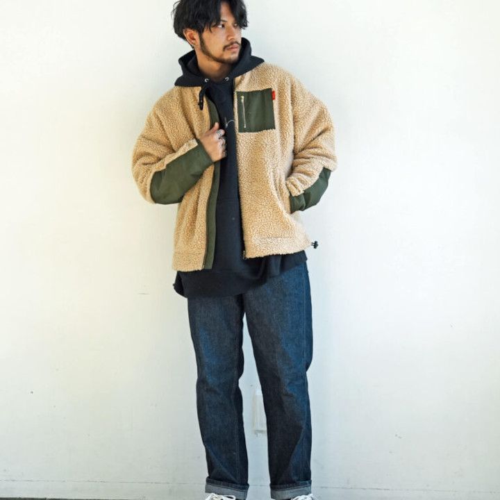 ボアジャケット ミリタリー