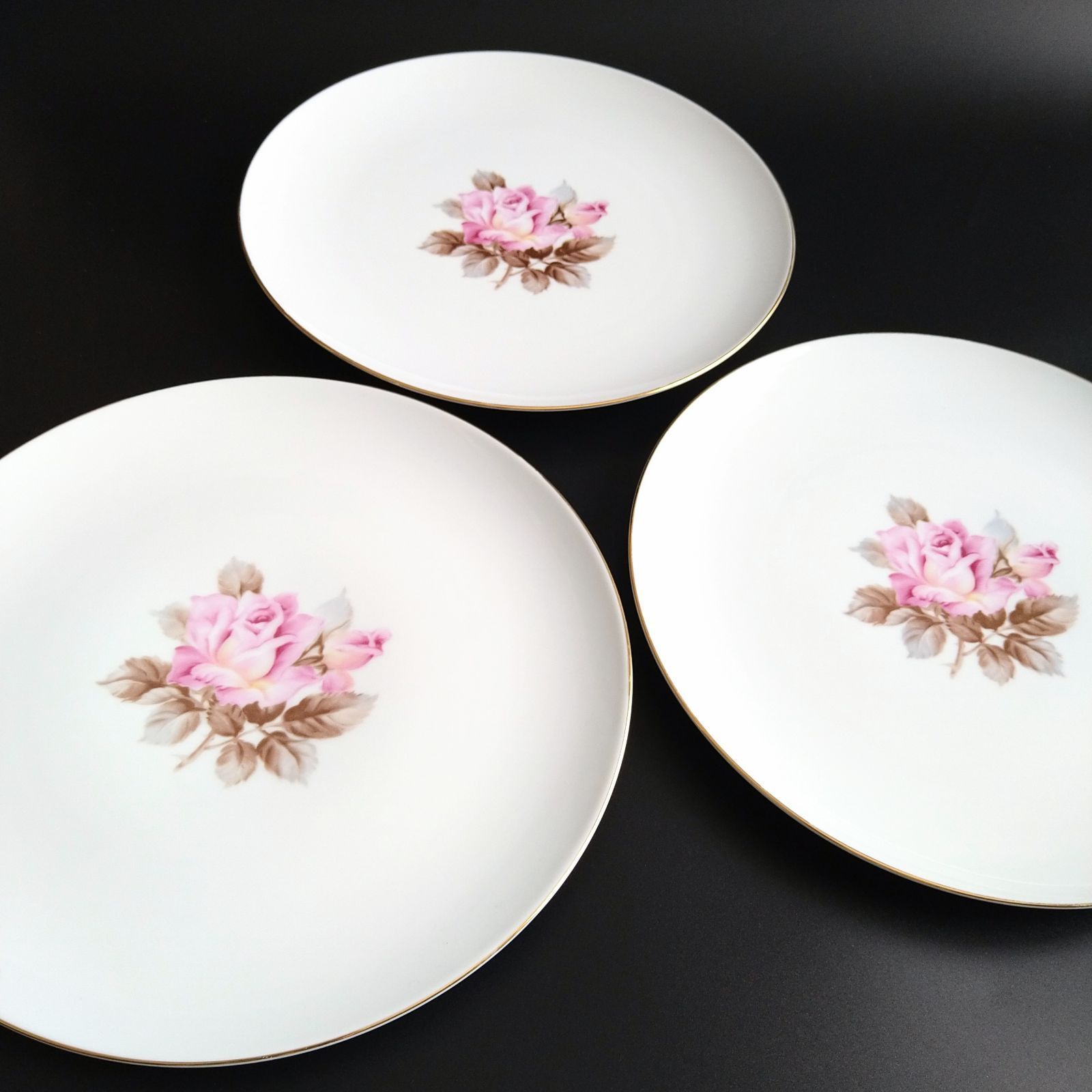 ノリタケ RC オールドノリタケ 日本陶器会社 薔薇 カップソーサー 大皿