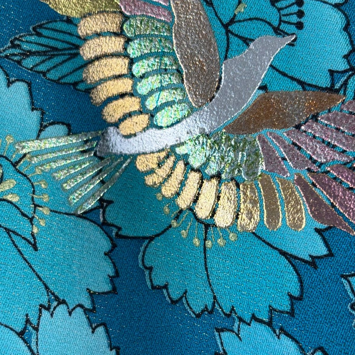 要事前確認　振袖　正絹　裄68.5　身丈170　パールトン　3355rym 要事前確認 振袖 正絹 裄68.5 身丈170 パールトン 3355rym