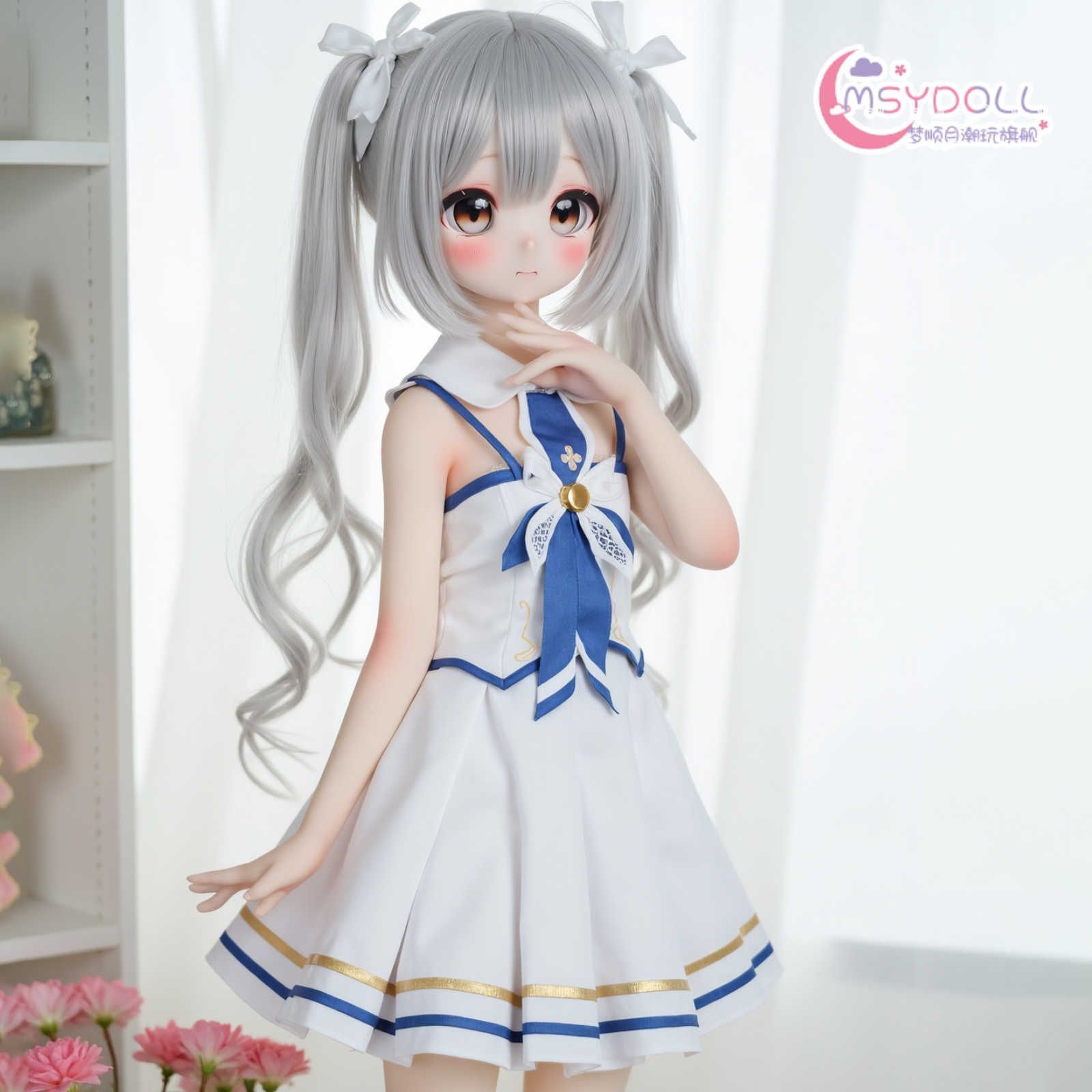 ふわふわ肌感】120cm魔族ネコミミBJDドール 超リアル造形 シリコン製美