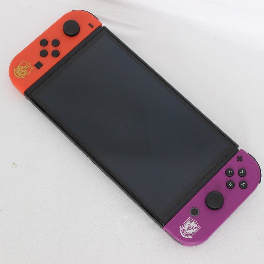 極美品 ニンテンドーSwitch スカーレットバイオレットエディション Amazon.co.jp: Nintendo Switch(有機ELモデル) スカーレット
