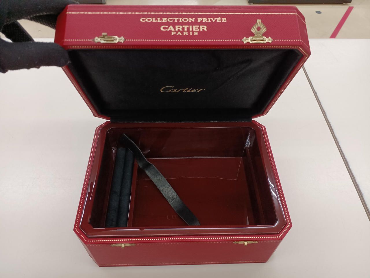 CARTIER カルティエ 腕時計BOX ジュエリーボックス 汚れあり