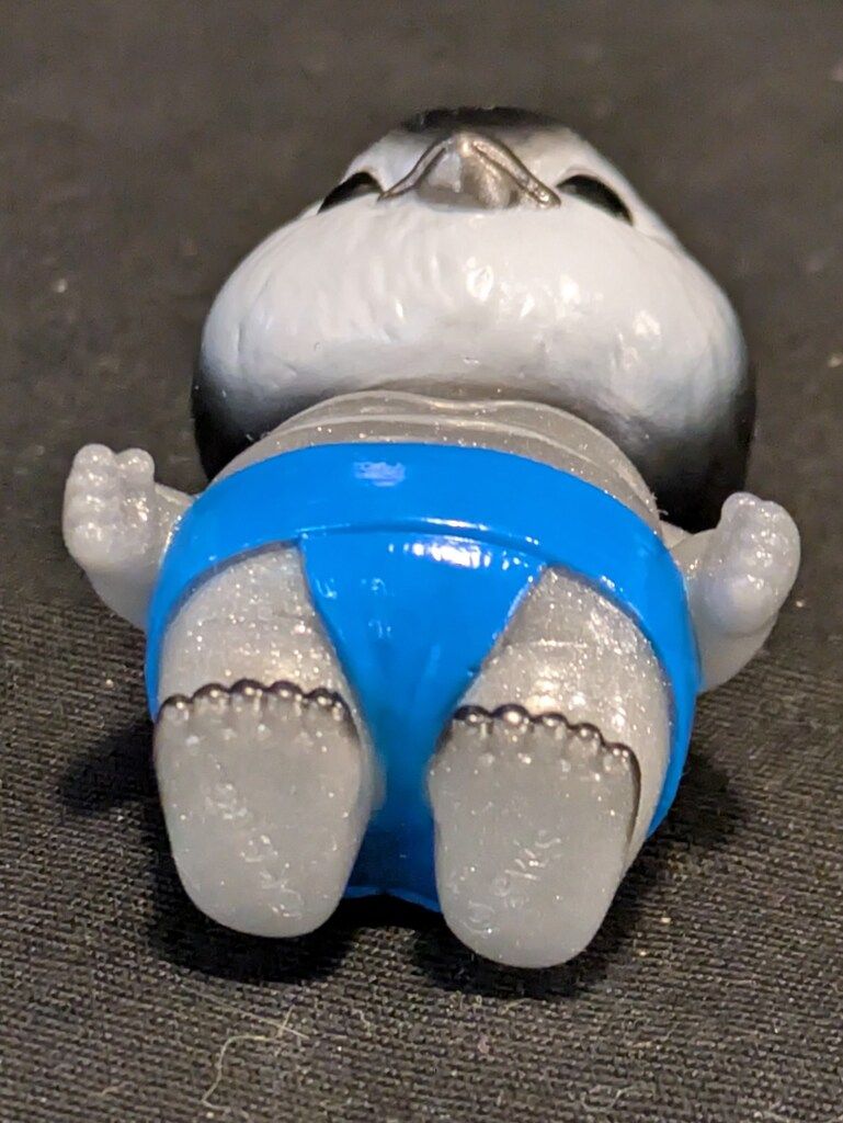 OLYMPUS 14-42mm f3.5-5.6 EZ 【動作品】101 かけるり/REALHEAD 子雀力士 チュンペイ グレーラメ成型/青ふんどし