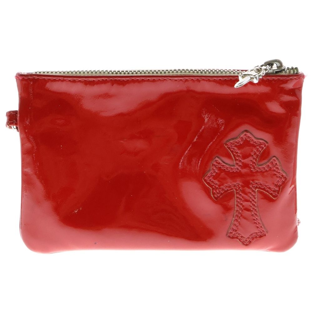 未使用品　クロムハーツ　CHROMEHEARTS　ポーチ　革袋　レザー 楽天市場】CHROME HEARTS クロムハーツ 巾着 レザーポーチ 革袋