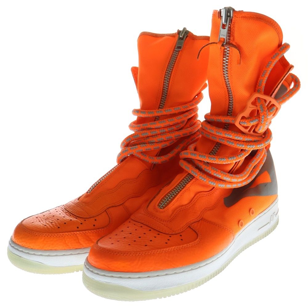 NIKE (ナイキ) SF AIR FORCE 1 HIGH TOTAL ORENGE AA1128-800 SFエア 