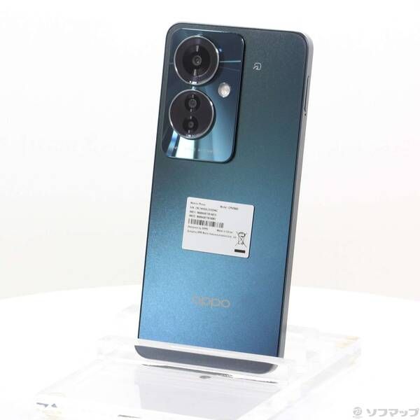 確認 中古品〕 OPPO Reno11 A 128GB ダークグリーン CPH2603GR SIMフリー