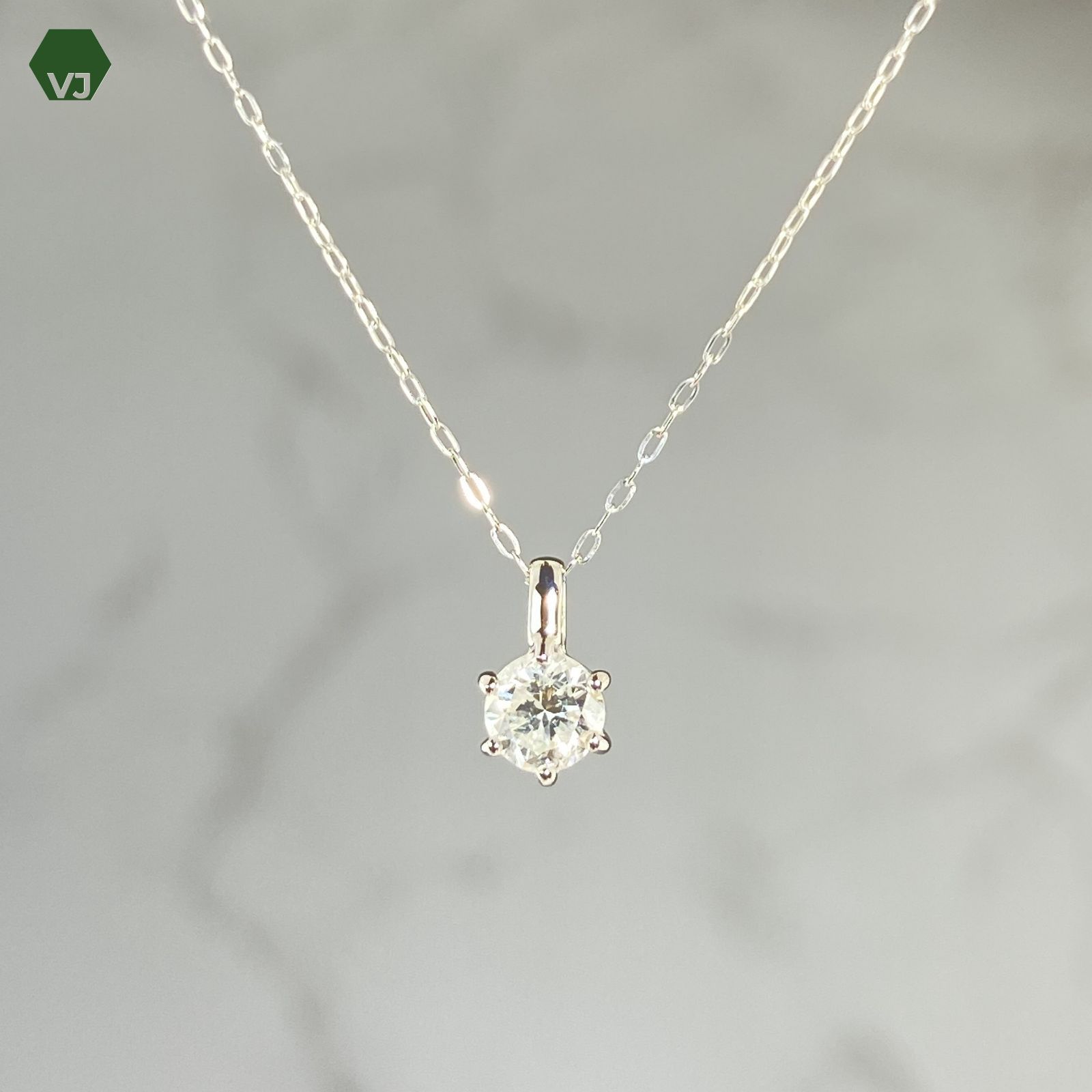 24-49】ダイヤモンドネックレスD0.39ct