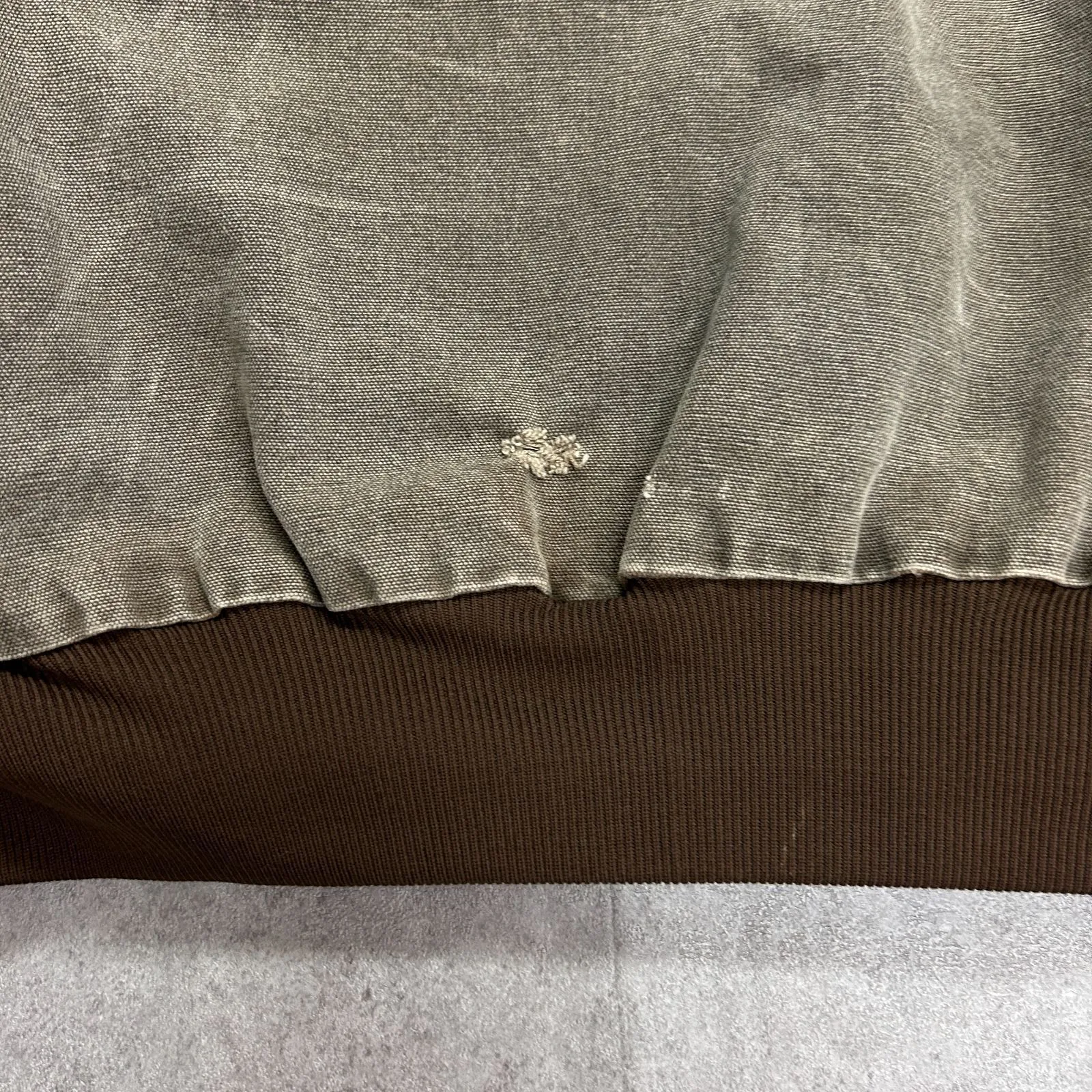 極上フェード ハチノス 企業刺繍 carhartt ダック アクティブ