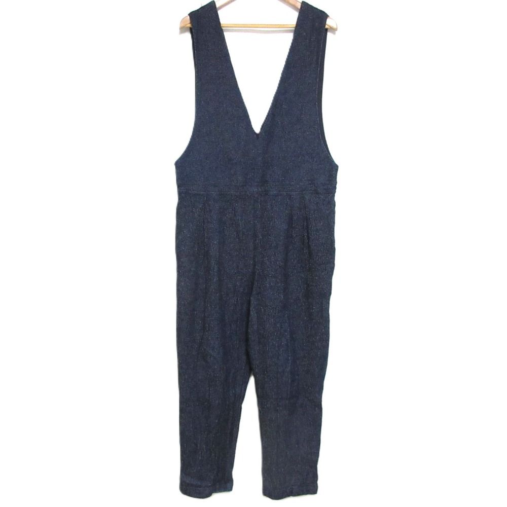 【美品】nest Robe UpcycleLino ウール混サロペット 22秋冬 美品】nest Robe UpcycleLino ウール混サロペット 22秋冬 冬