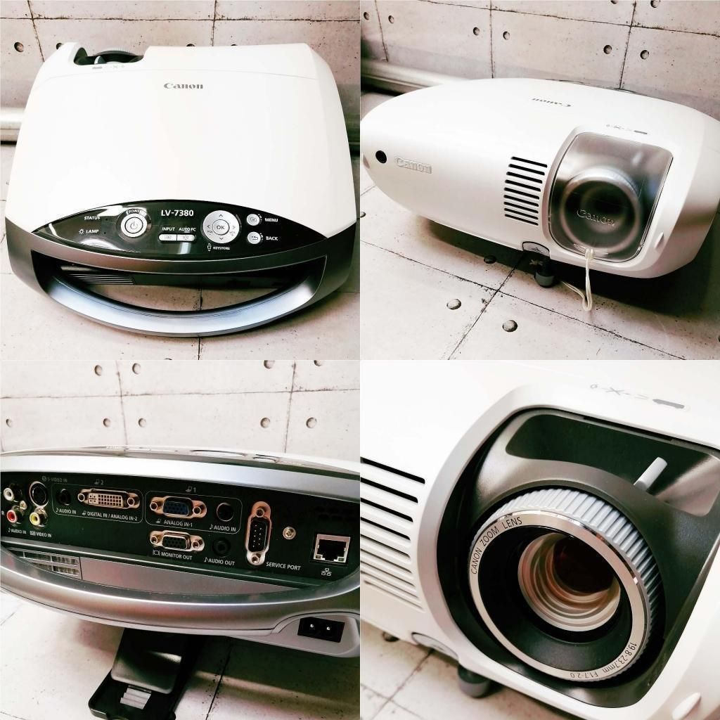 【プロジェクター】LV-7380 ☆正常動作品☆ プロジェクター】LV-7380 ☆正常動作品☆ Canon - メルカリ
