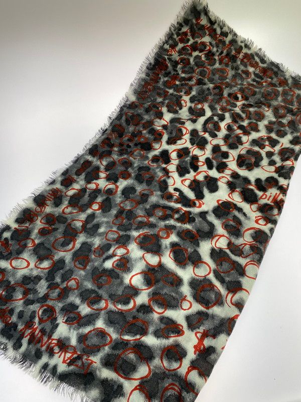 コムデギャルソン レオパードストール マフラー コムデギャルソン