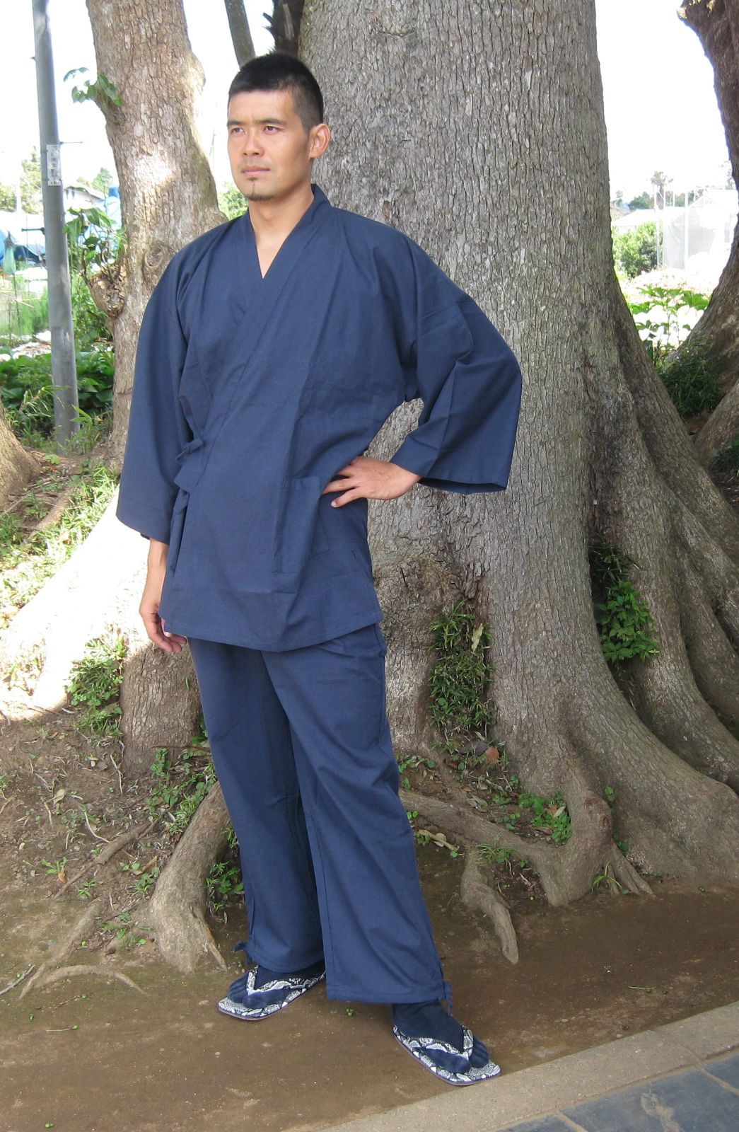 綿100％作務衣