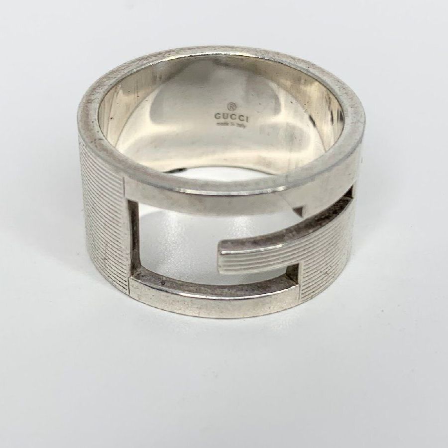 GUCCI グッチ ブランデッドG リング シルバー925 表記サイズ20