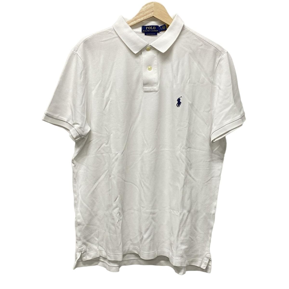 POLObyRalphLauren ポロラルフローレン 半袖ポロシャツ サイズL メンズ - 白