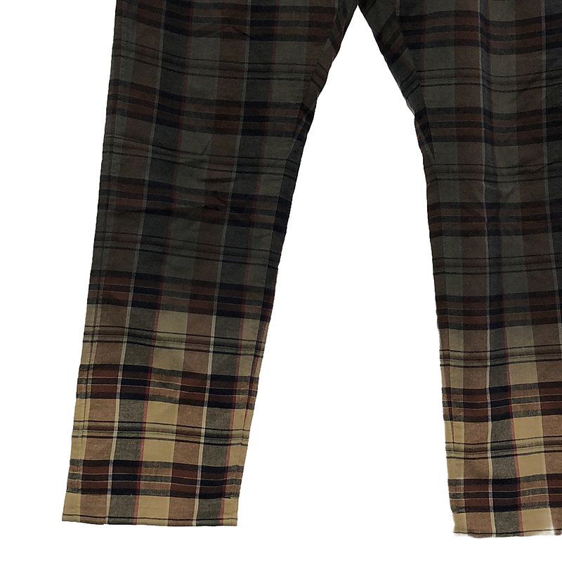sacai 20SS / マドラスチェック ベルテッド パンツ sacai / サカイ | 2020SS | 製品染め マドラスチェック