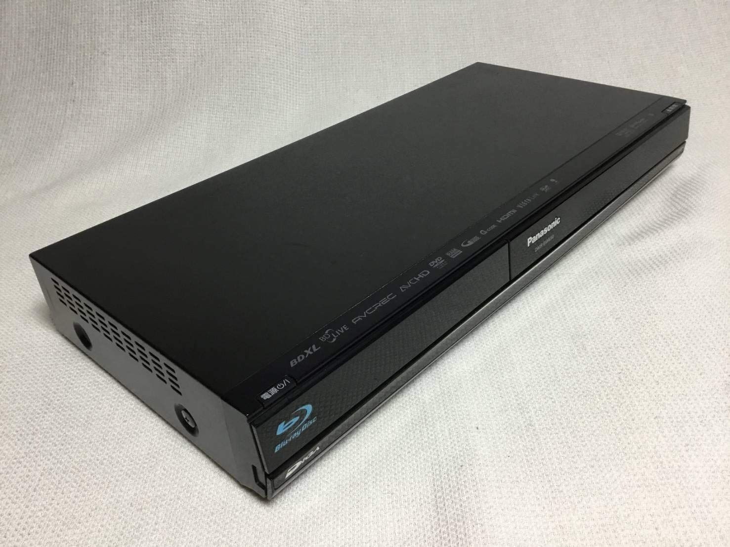 パナソニック 500GB 2チューナー ブルーレイレコーダー ブラック