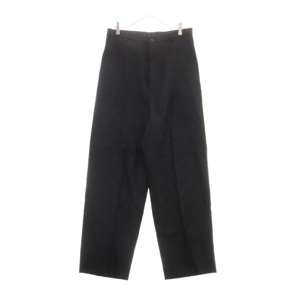 BALENCIAGA (バレンシアガ) ウールスラックスパンツ ブラック 814569