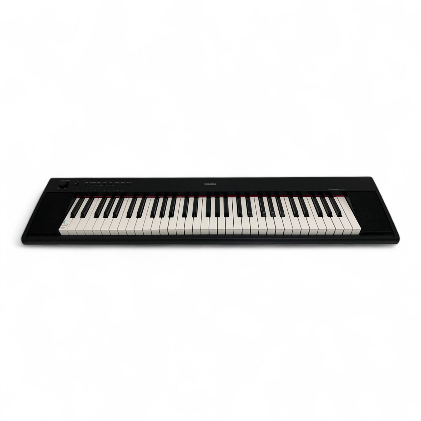 ○ ヤマハ YAMAHA 電子キーボード piaggero NP-11 ブラック 譜面