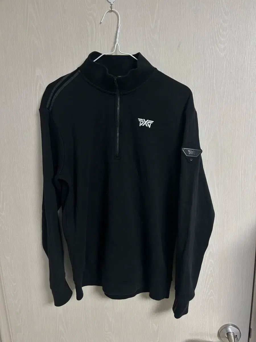 PXG ブラック ハーフネック 長袖 Tシャツ 正規品 L サイズ 販売