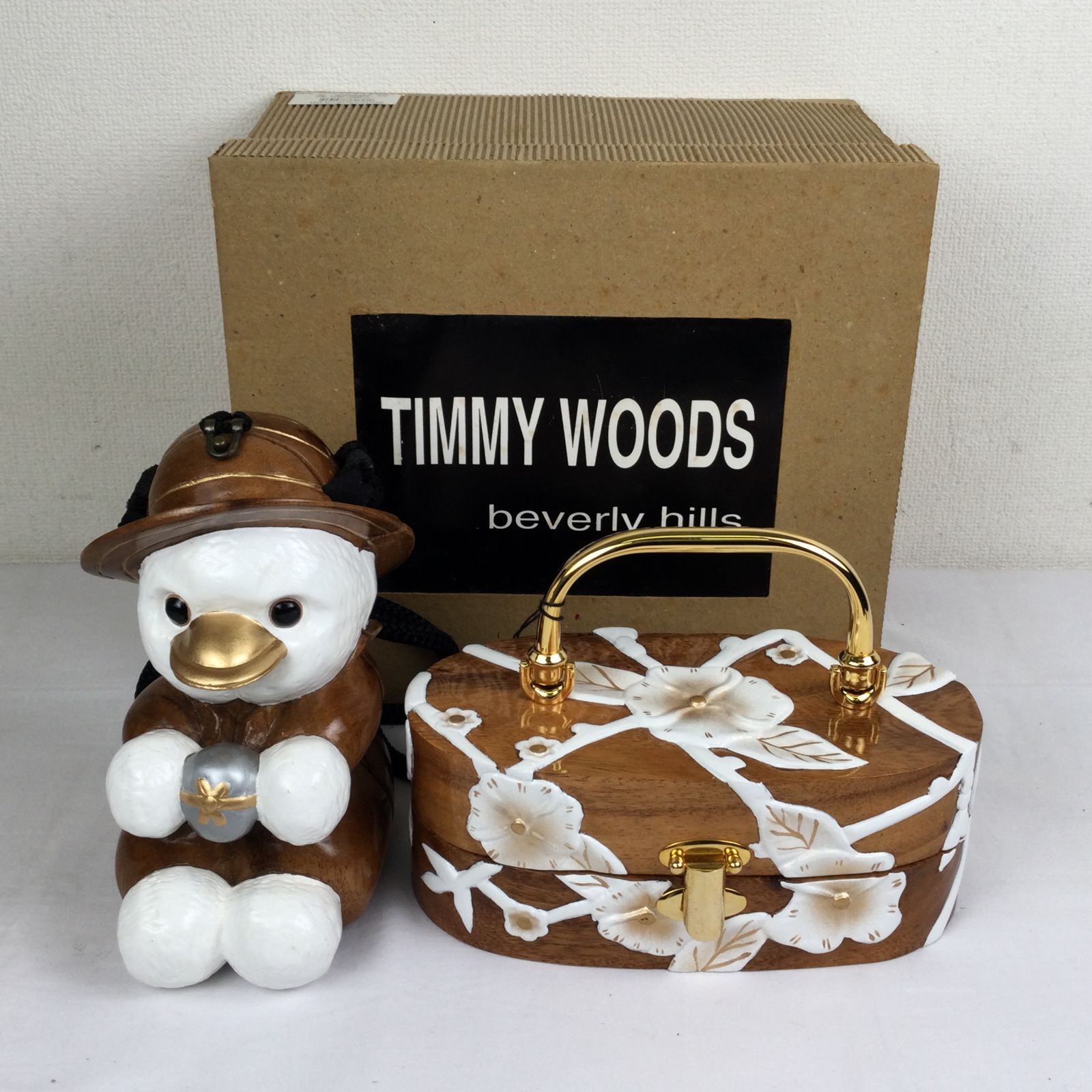 TIMMY WOODS ウッドバッグ バレルシェイプ 木製 保存袋 カード付 TIMMY WOODS ウッドバッグ バレルシェイプ 木製 保存袋 カード付