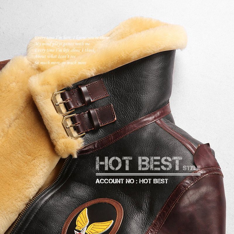 カウハイド&シープスキン 復刻40's TYPE B-3 ムートンフライト