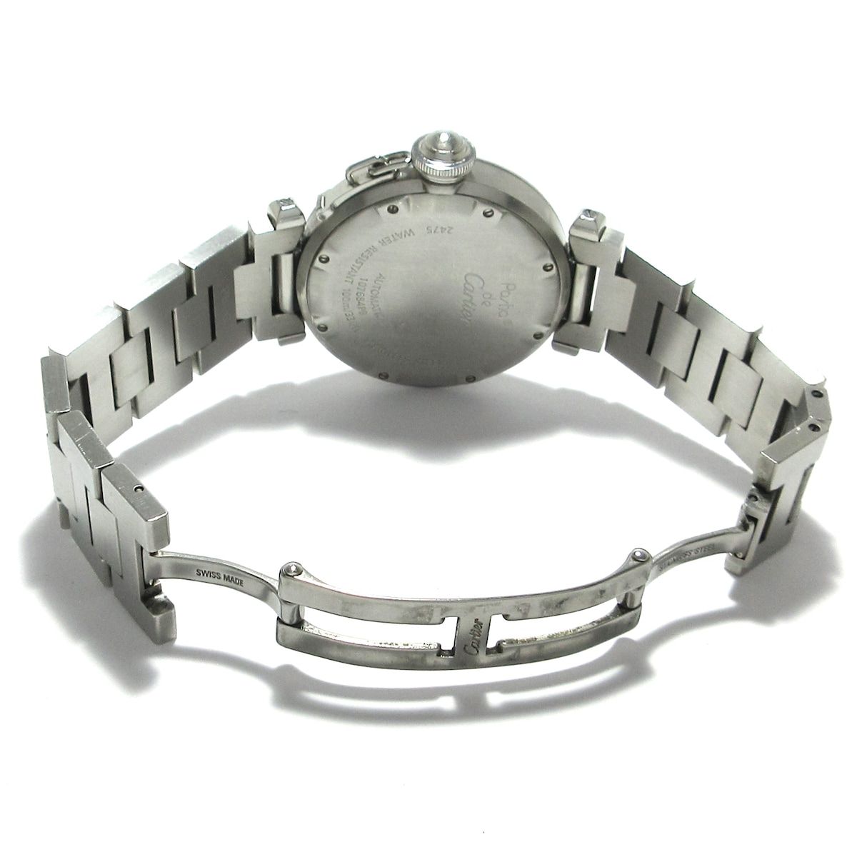 Cartier(カルティエ) 腕時計 パシャCビッグデイト W31044M7 ボーイズ ...
