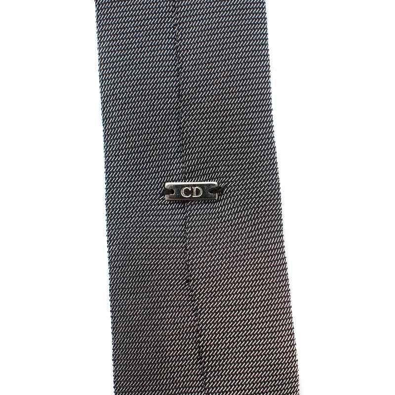 ディオールオム Dior HOMME ネクタイ ナロータイ 絹 シルク