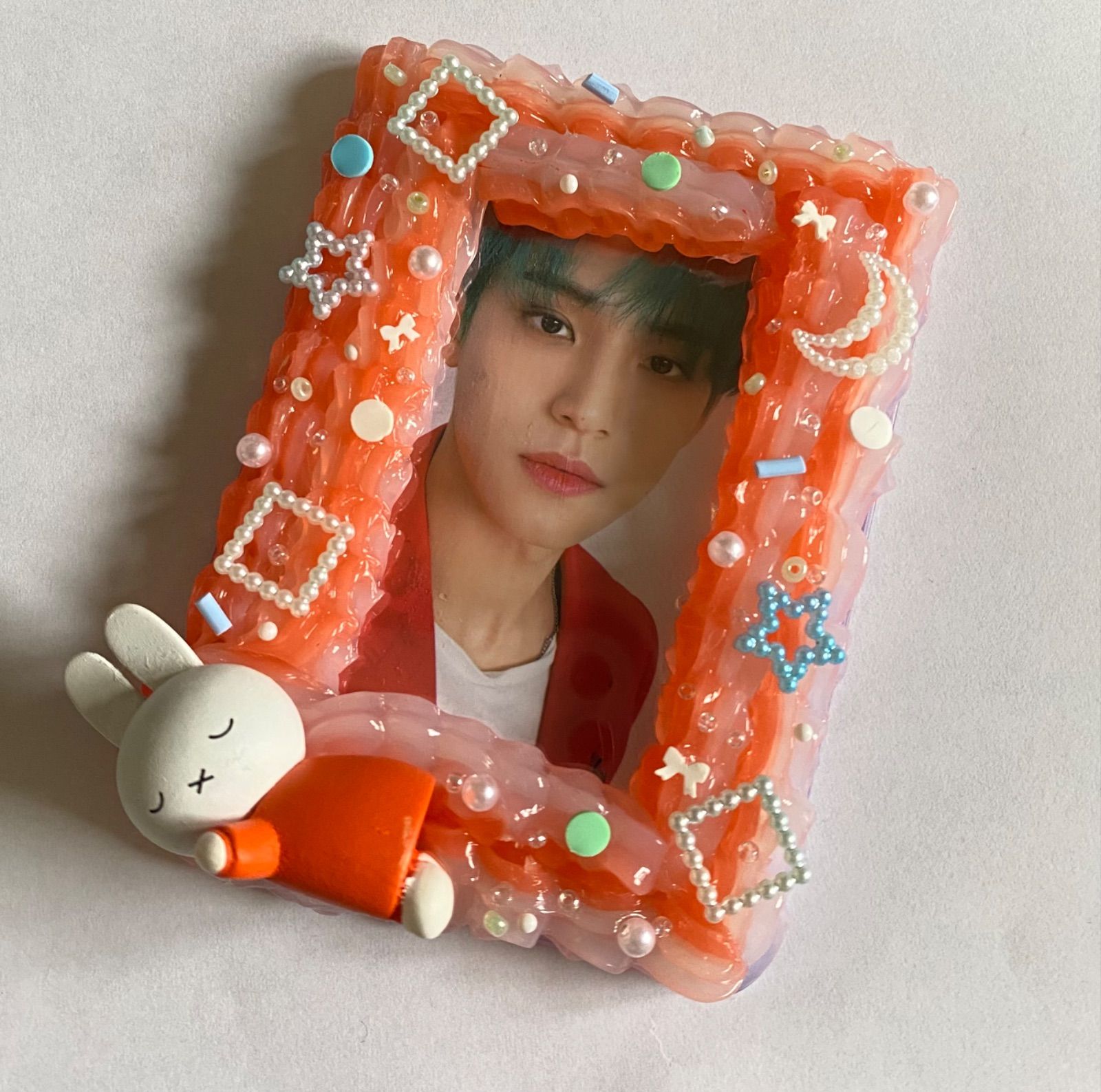 硬質ケース　デコ　ホイップ　オレンジ