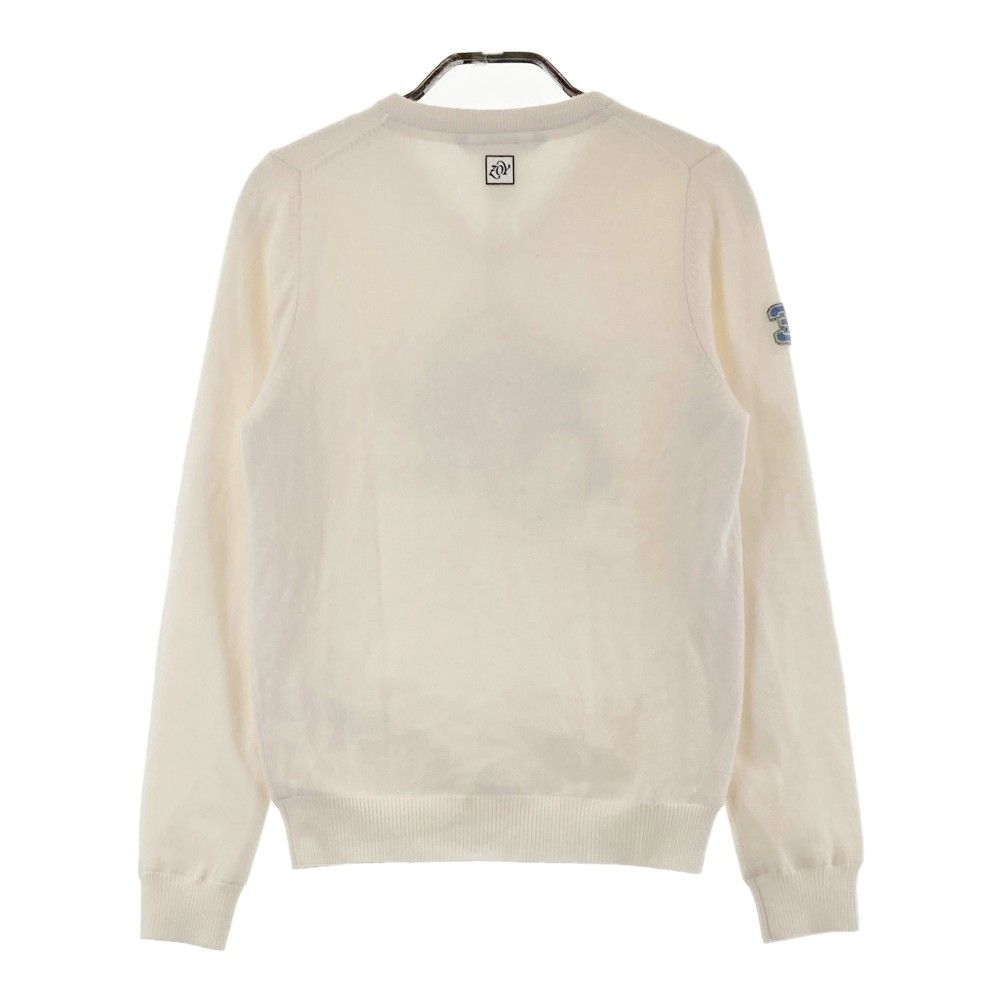 新品36 ZOYゾーイホワイト系セーター ZOY ゾーイ ニットセーター ホワイト系 36 [240101330372] ゴルフ