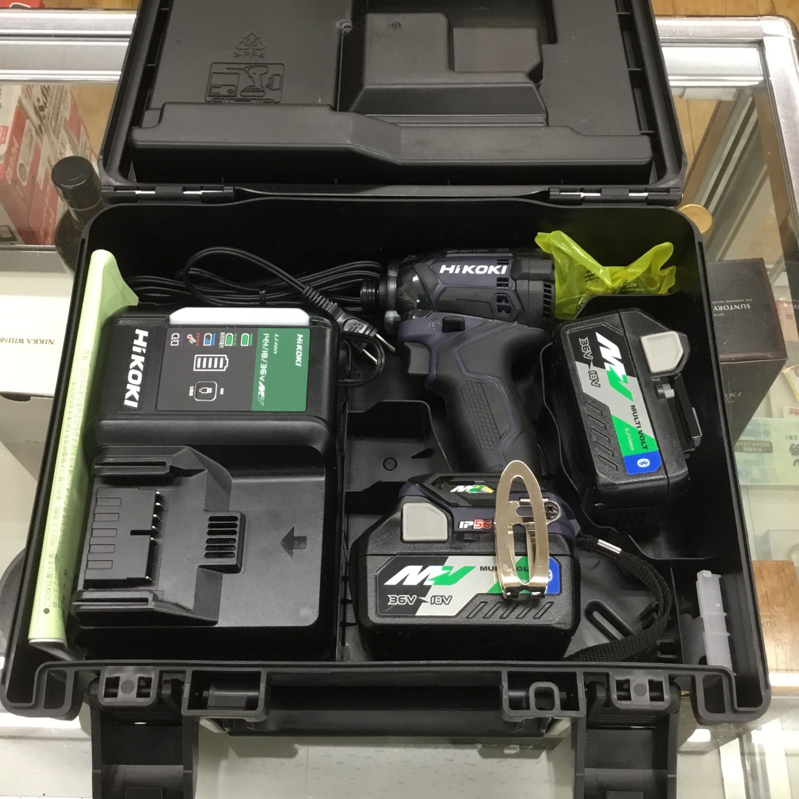 極美品】 HiKOKI ハイコーキ 36Vインパクトドライバ WH36DC(2XPBSZ 