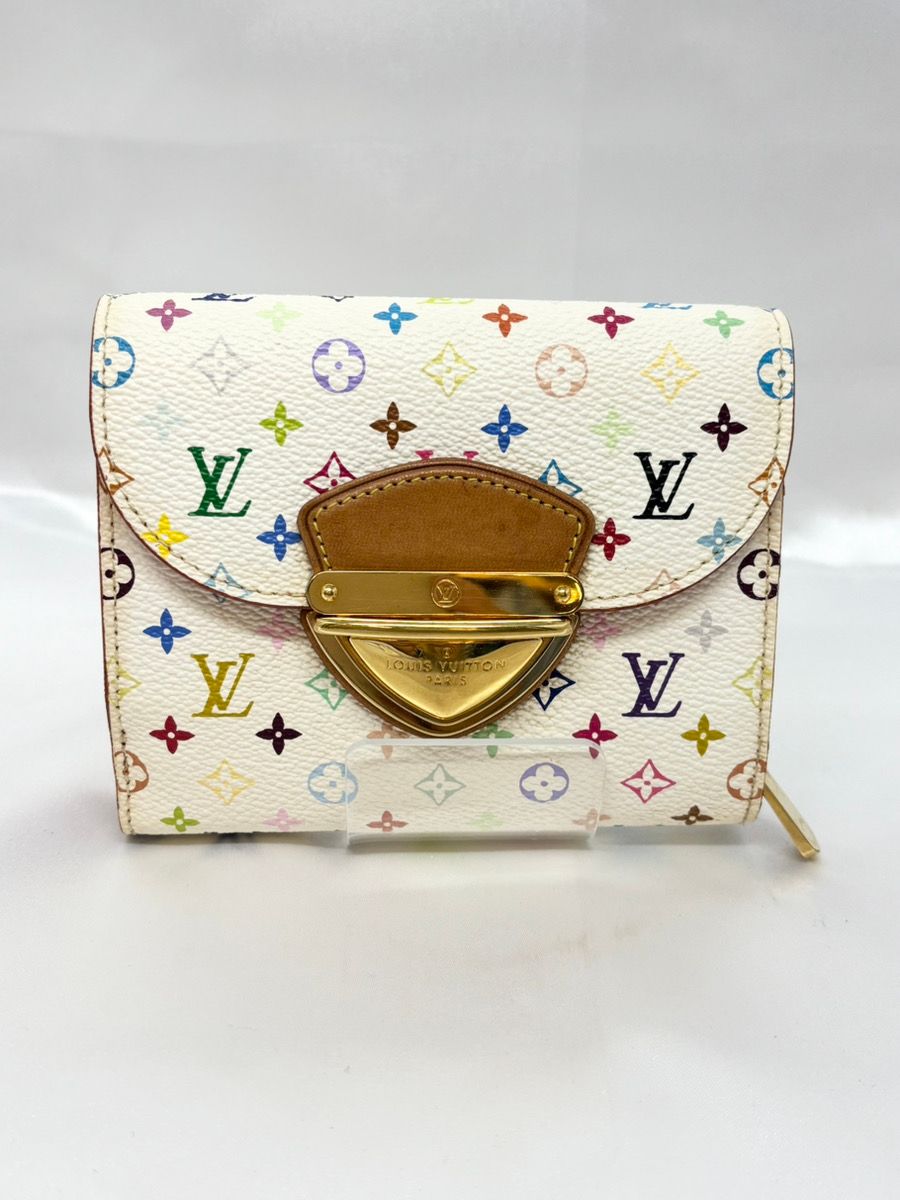 Louis Vuitton| ルイヴィトン ポルトフォイユ･ジョイ モノグラム マルチ M60280 金具スレあり M-1167