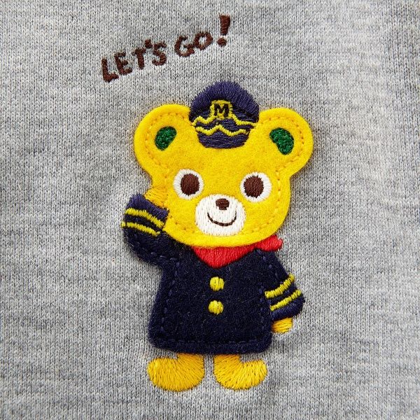 ミキハウス⭐︎新幹線プッチー⭐︎重ね着風長袖Tシャツ⭐︎長ズボンセット ミキハウス⭐︎新幹線プッチー⭐︎重ね着風長袖Tシャツ⭐︎長
