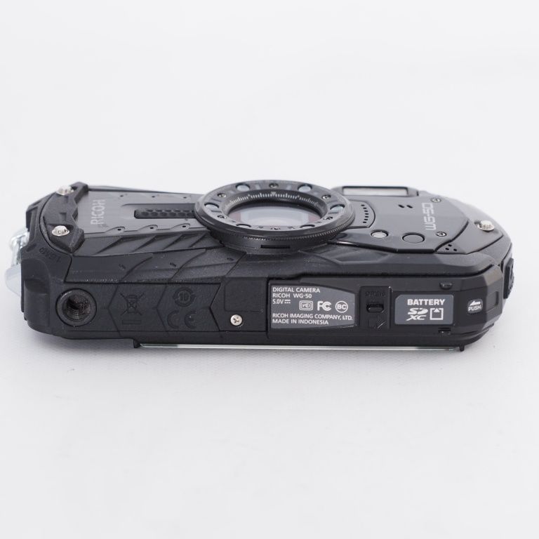 RICOH リコー 防水デジタルカメラ WG-50 ブラック 防水14m耐