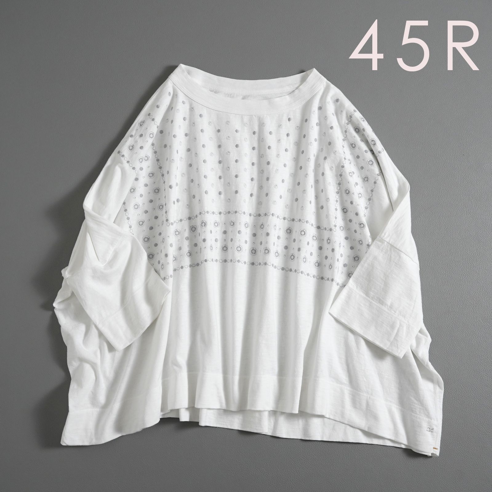 45R ドットバンダナの刺繍ビッグTシャツ 再び - メルカリ