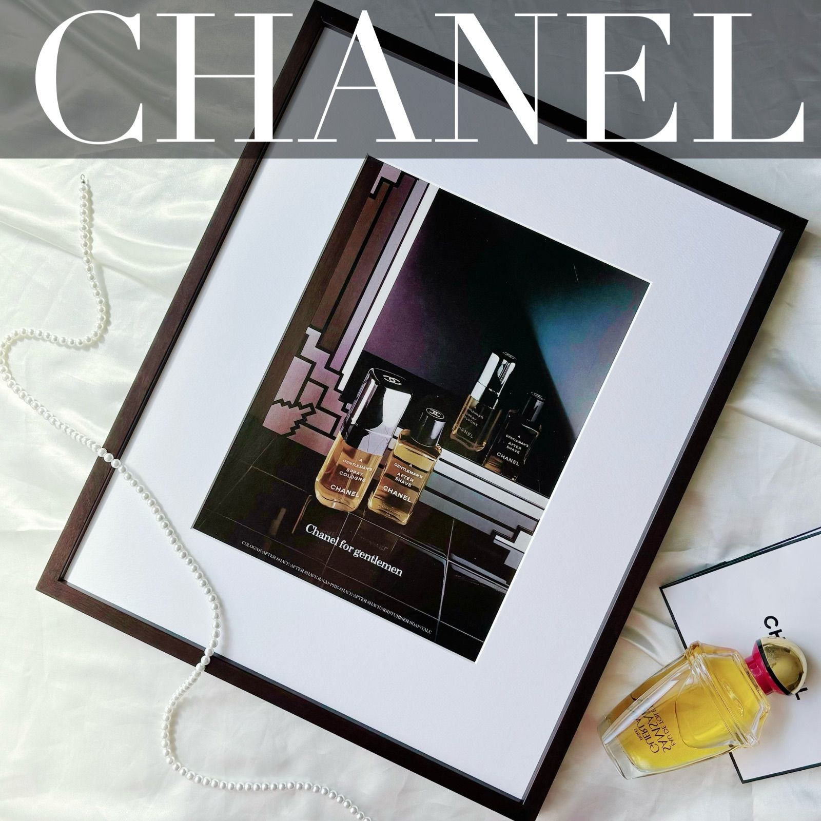 1978 広告＞CHANEL シャネル ポスター ヴィンテージ アートポスター