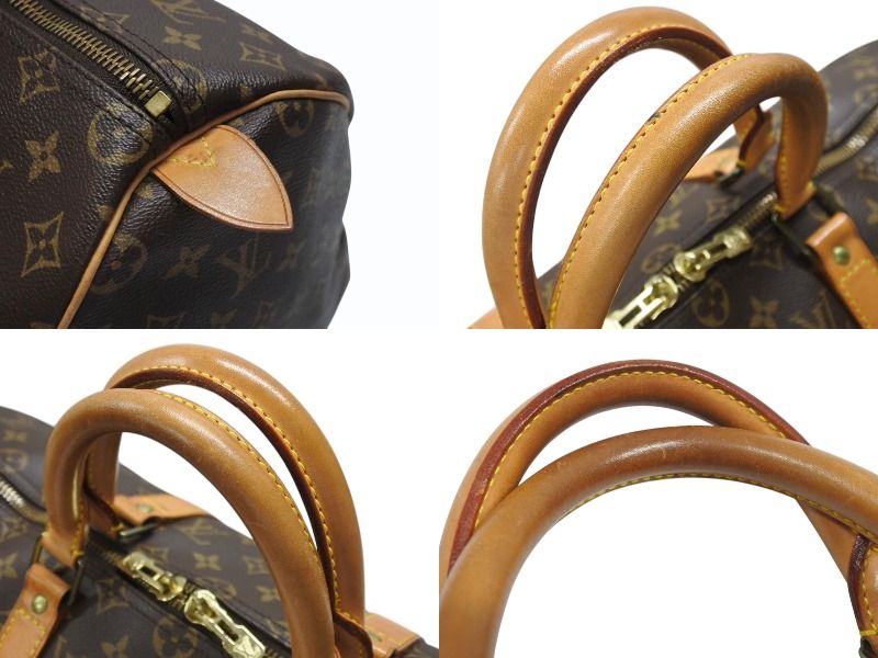 LOUIS VUITTON ルイヴィトン キーポル50 ボストンバッグ M41426 モノグラムキャンバス ブラウン ゴールド金具 4b007176 DECORATOM_COM_BR