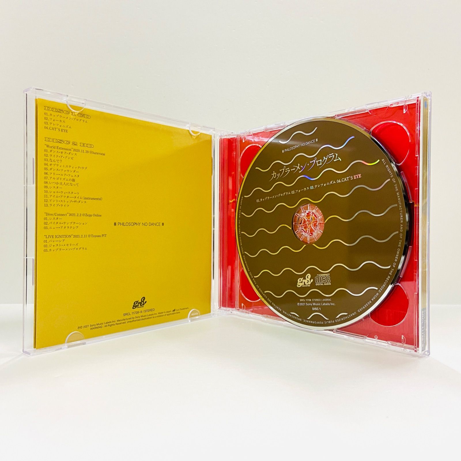 フィロソフィーのダンス　カップラーメン・プログラム CD+Blu-ray フィロソフィーのダンスカップラーメン・プログラム CD+Blu-ray