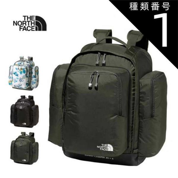 種類1 CK クラシックカーキ|F ザ ノース フェイス キッズ リュック THE NORTH FACE NMJ72350 K SNY CAMPER 40 6 サニーキャンパー バックパック 子供 キャンプ 新生活 240328