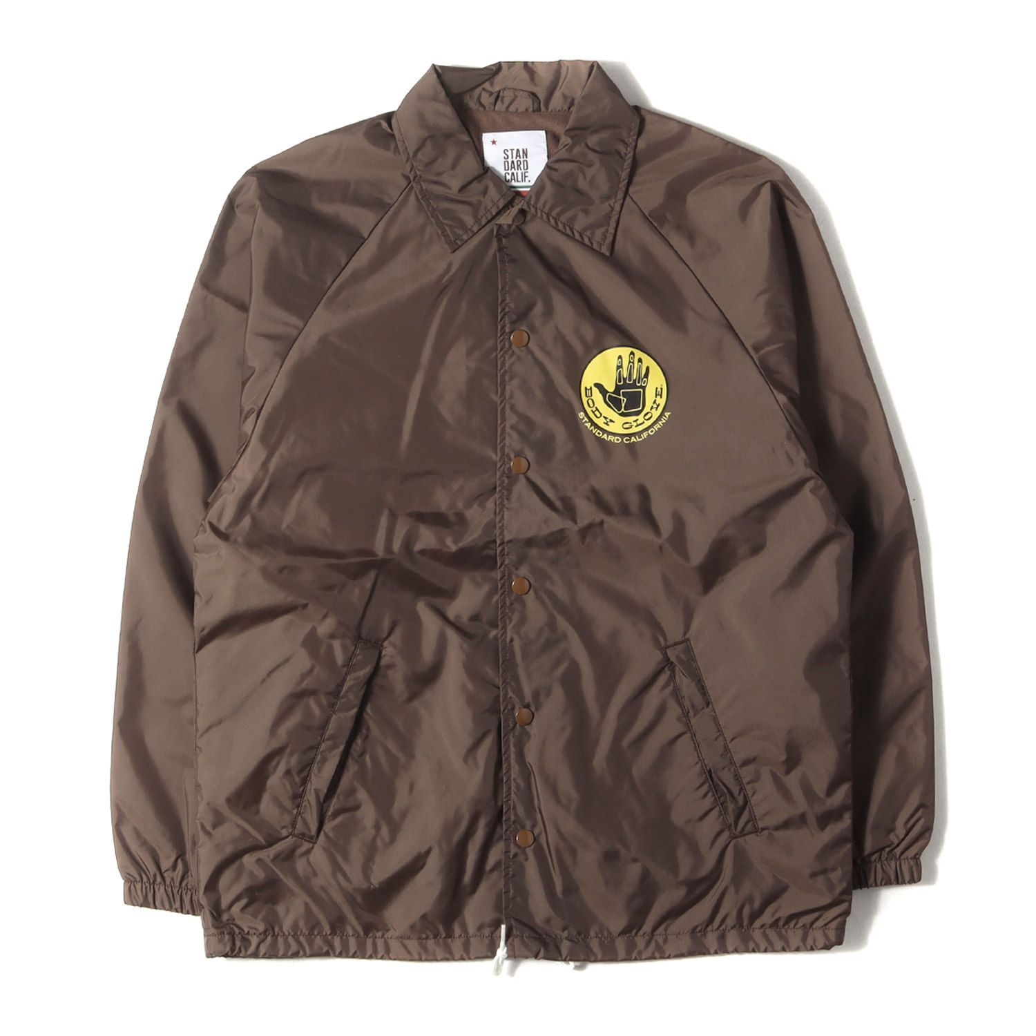 完売品！スタンダードカリフォルニア コーチジャケット オリーブ Lサイズ スタンダードカリフォルニアの新作コーチジャケットは、無骨でオトナ顔