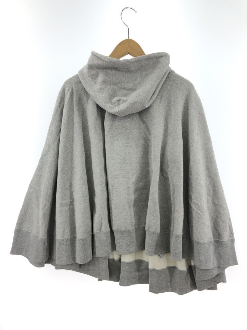 JUNYA WATANABE COMME des GARCONS スウェットポンチョ S グレー