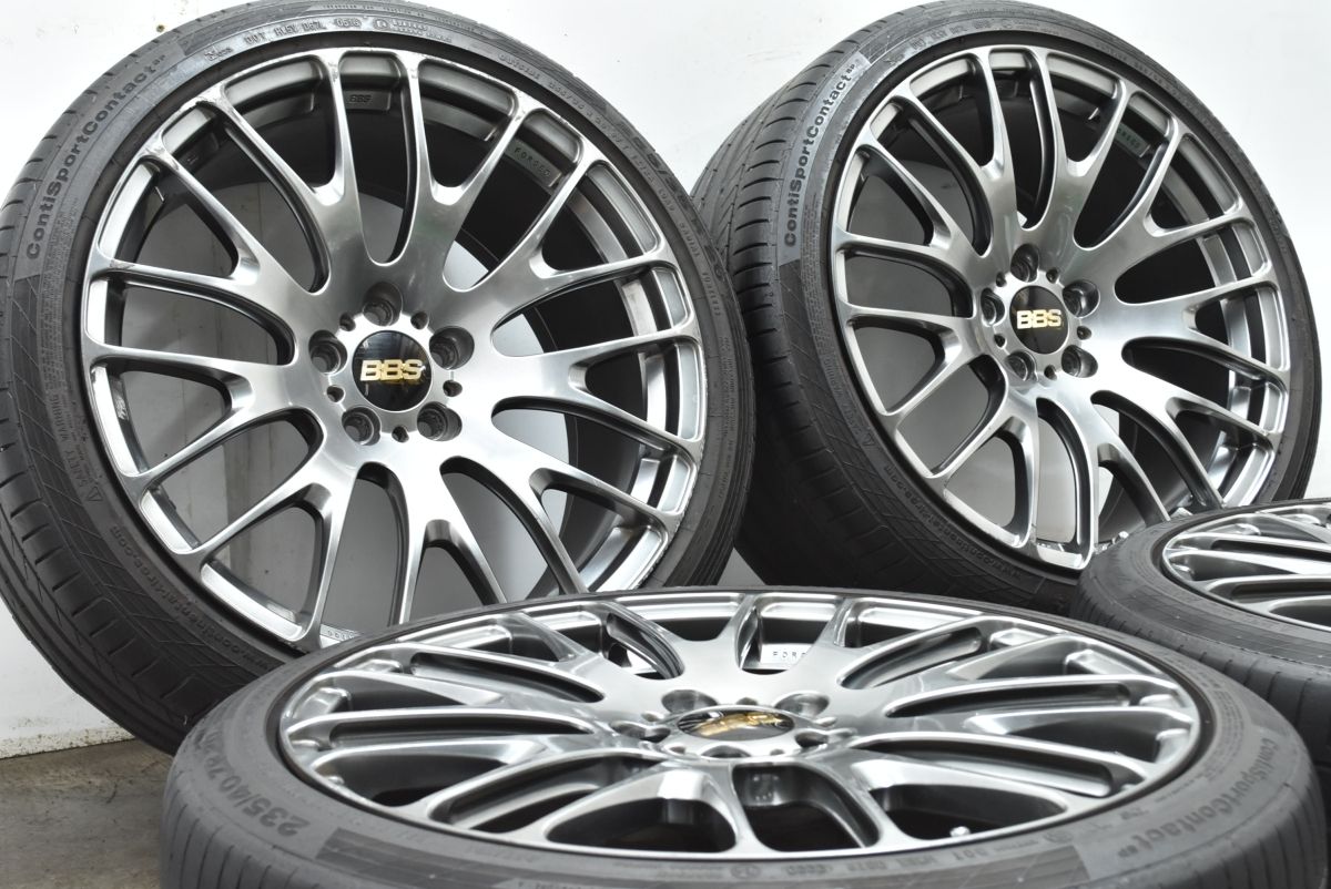 鍛造 1ピース BBS RN105 RN106 20in 8.5J 9.5J 43 コンチネンタル コンチスポーツコンタクト5P 235 40R20 255 35R20 BMW X1 X2