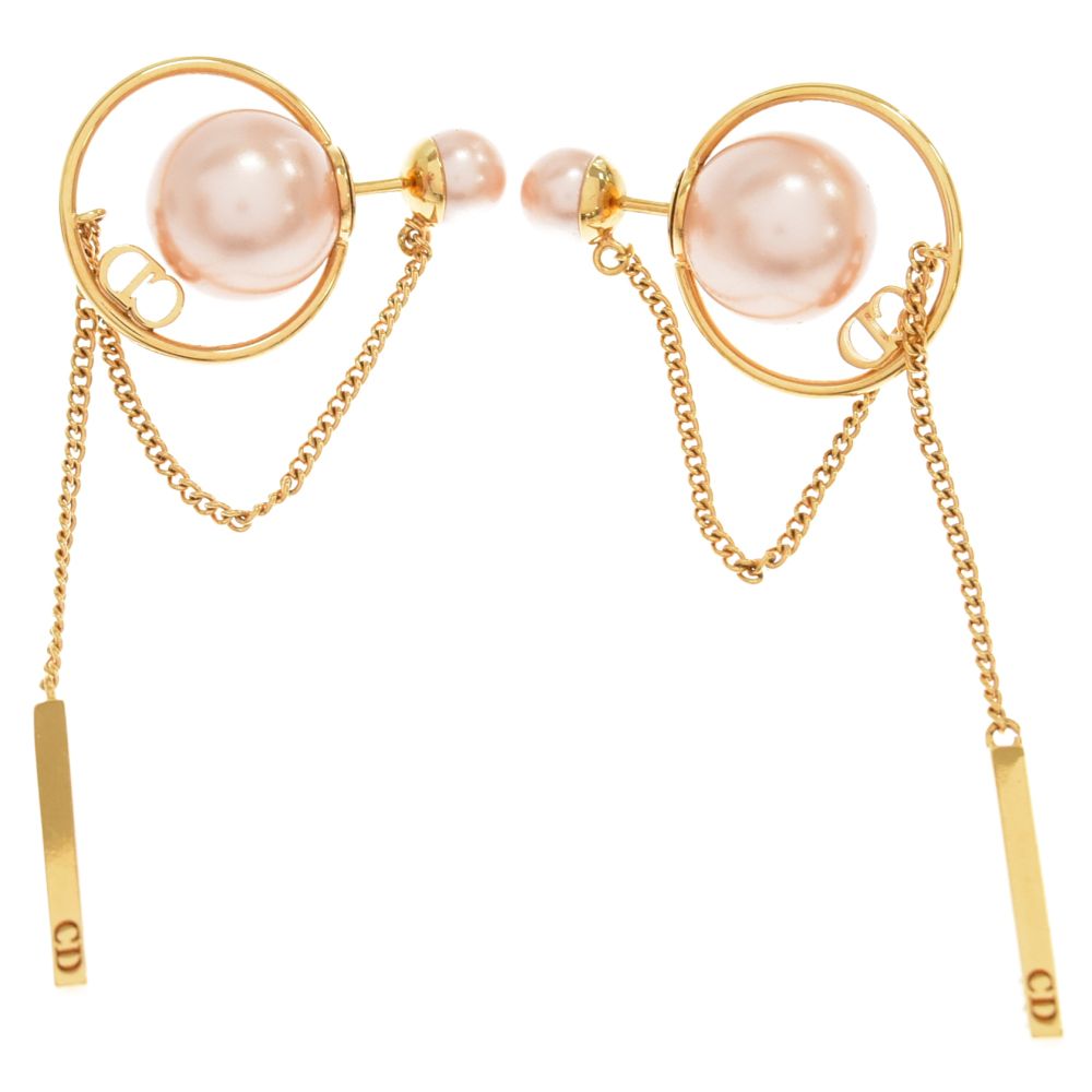 DIOR (ディオール) TRIBALES トライバル CDロゴ レジンパール