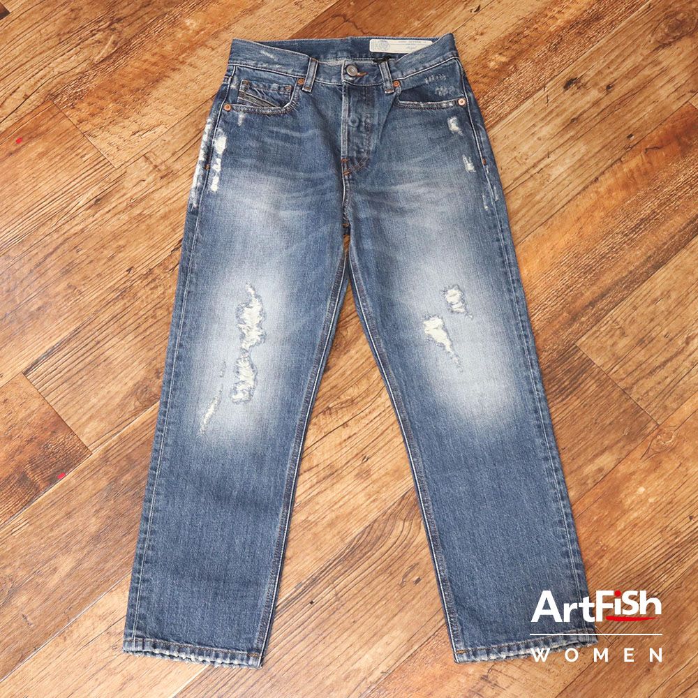 DIESEL商品 DIESEL/23インチ/デニムパンツ 00SHG7-084XD アンクル丈 レギュラー