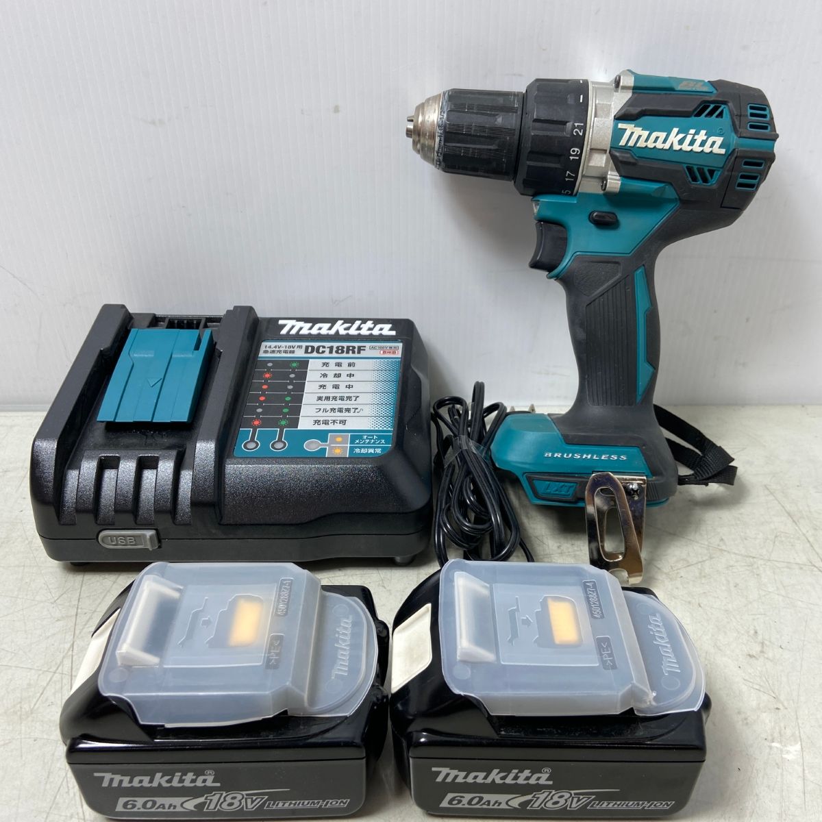 ΦΦMAKITA マキタ マキタ 18V 充電式ドライバドリル DF484D DF484D ブルー