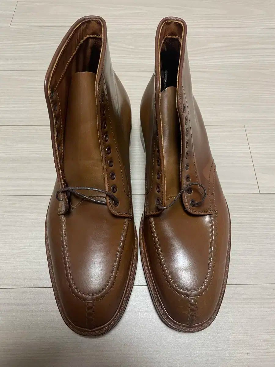 Alden whiskey shell cordovan tanker