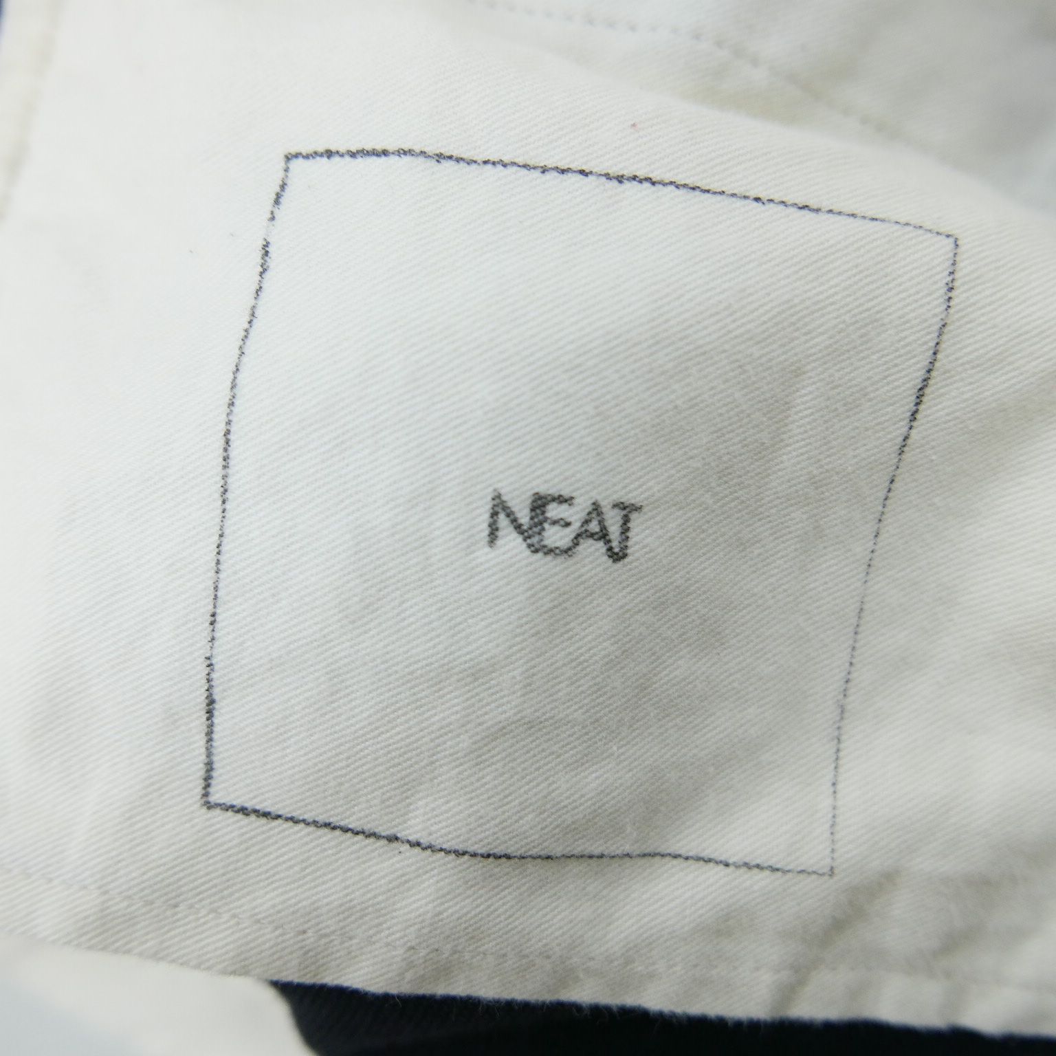 NEAT ニート Cotton Kersey Beltless メンズ ウール コットンカルゼ 2